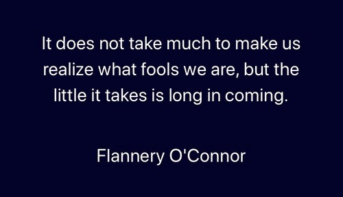 Fools - Flannery O'Connor