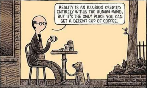 Reality is an illusion, but....