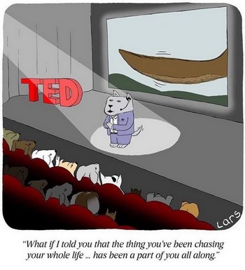 canine TED talk parody