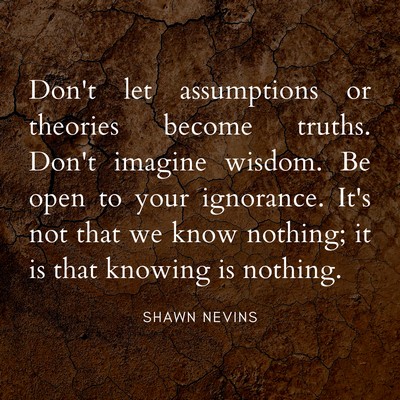 Nevins: knowing is nothing