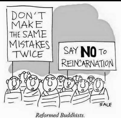 say no to reincarnation