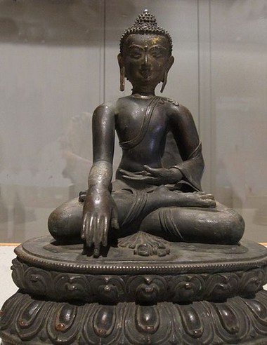 Nepalese seated Buddha