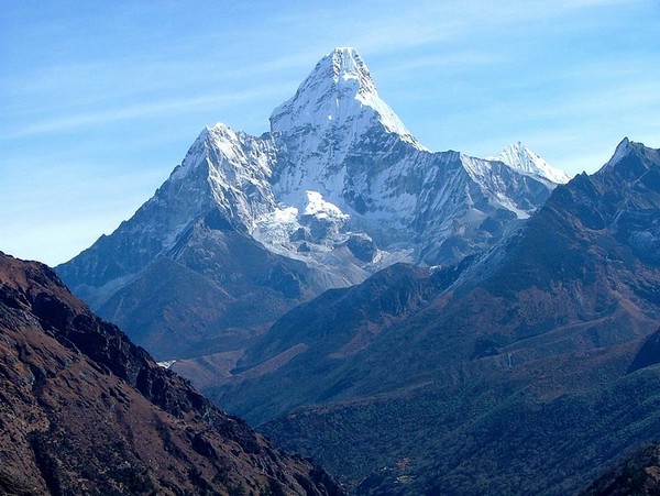 Ama Dablam in the Himalayas
