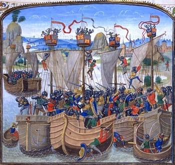 Bataille de la Rochelle - Froissart