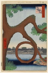 Moonpine, by Hiroshige