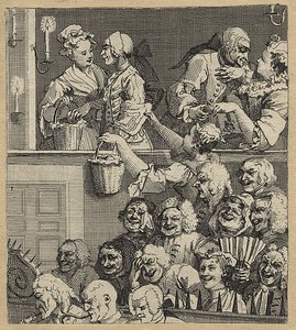Hogarth, 'Laughing, or a Pleased Audience'