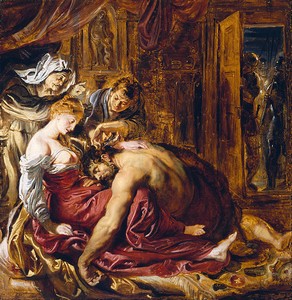 Samson and Delilah, by Rubens
