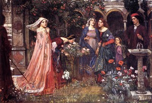 enchanted garden - Waterhouse