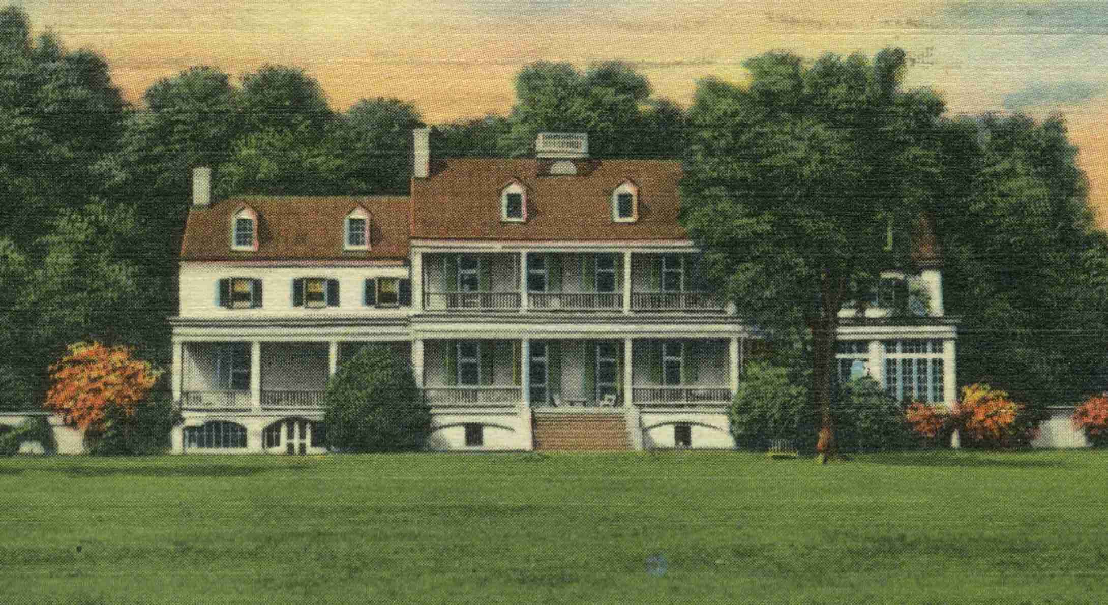 Claymont mansion - sketch