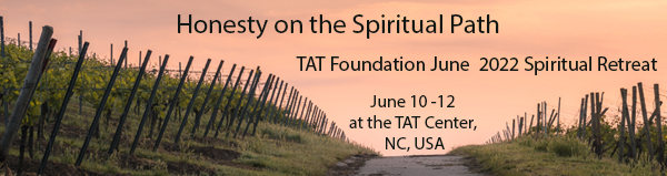 TAT June 10-12, 2022 Spiritual Retreat Weekend Banner