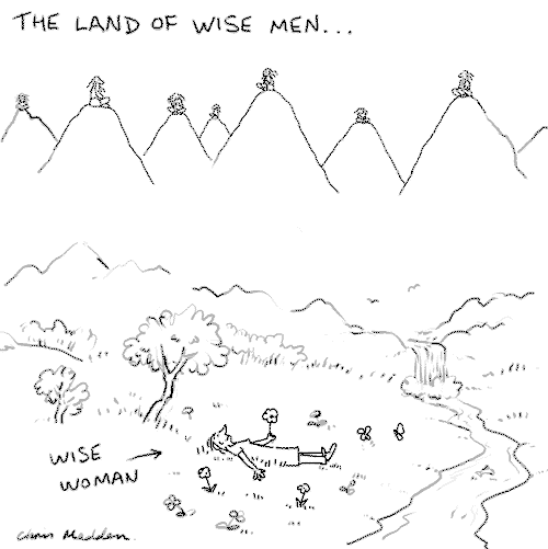 land of the wise cartoon