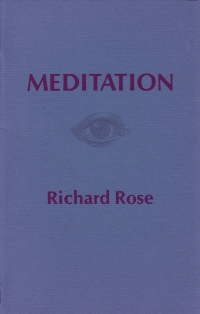 Cover of Meditation by Richard Rose