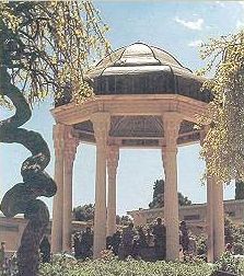 Hafiz tomb in Shiraz