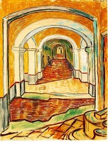 Corridor, by van Gogh