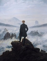 Wanderer Above the Sea of Fog, by Caspar David Friedrich